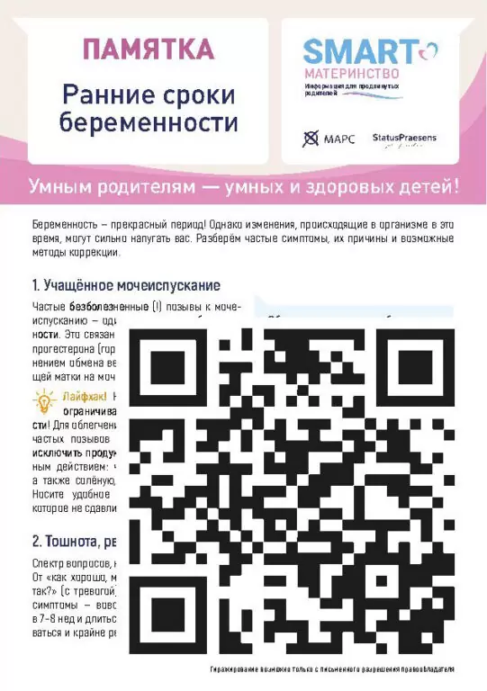 Ранние сроки родителей беременности
