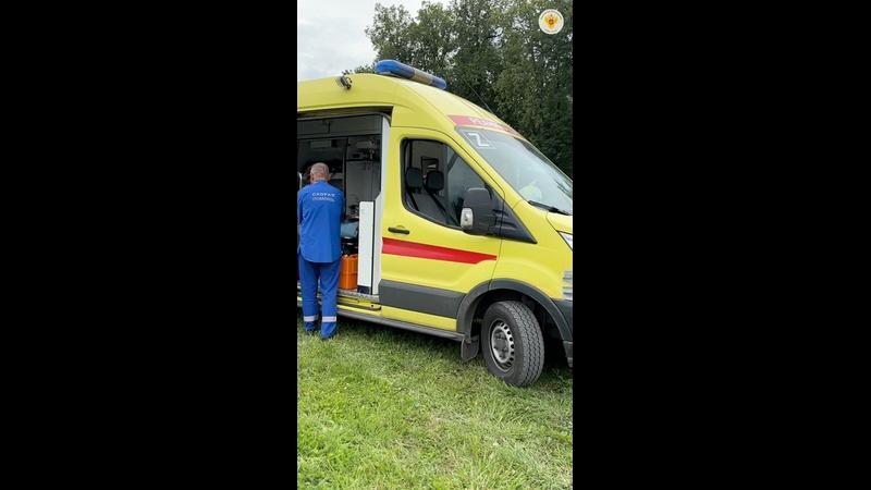 День молодежи в Обнинске в разгаре, и наша бригада скорой помощи Клинической больницы 8