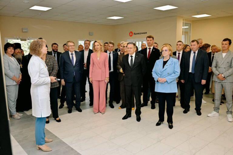v Sarove otkryta sovremennaya detskaya poliklinika FMBA Rossii 1